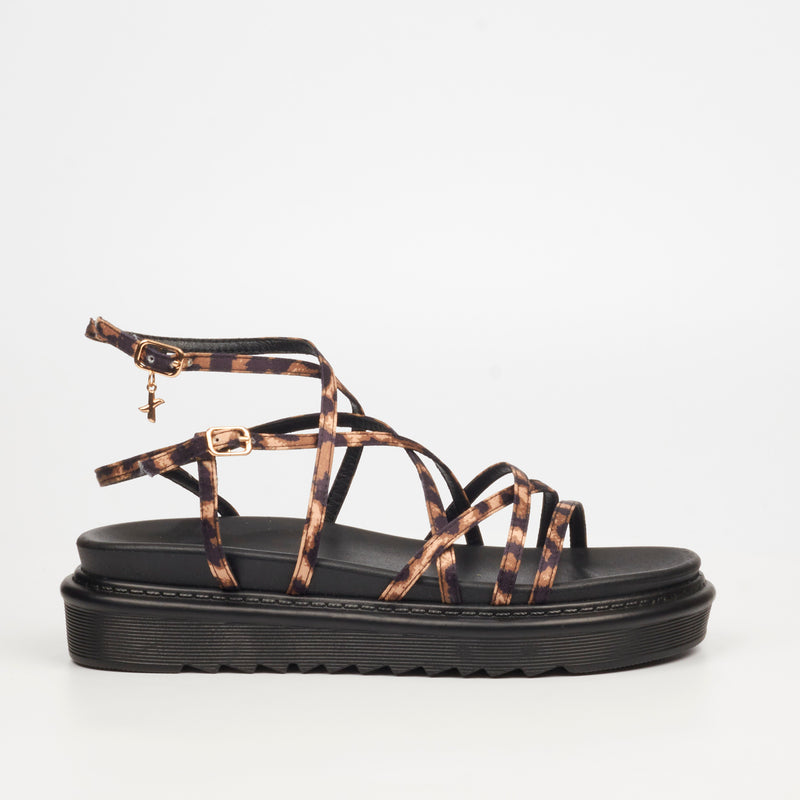 Rock & Co Ultimate 6 Flatform - Leopard