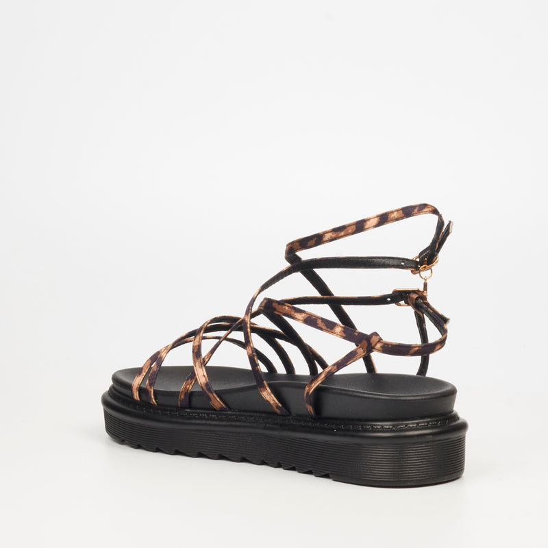 Rock & Co Ultimate 6 Flatform - Leopard