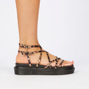 Rock & Co Ultimate 6 Flatform - Leopard footwear Rocknco