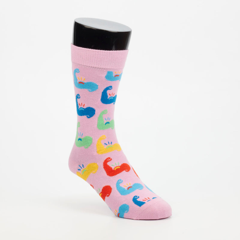 Happy Socks Uzoba Strong Sock - Pink accessories External   