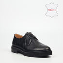 Mazerata Elia 4 Leather Shoe - Black