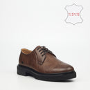 Mazerata Elia 4 Leather Shoe - Chocolate