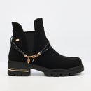 Miss Black Vadar 3 Ankle Boot - Black footwear Miss Black