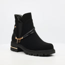 Miss Black Vadar 3 Ankle Boot - Black footwear Miss Black