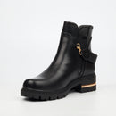 Miss Black Vadar 5 Ankle Boot - Black footwear Miss Black