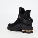 Miss Black Vadar 5 Ankle Boot - Black footwear Miss Black