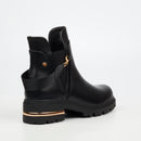 Miss Black Vadar 5 Ankle Boot - Black footwear Miss Black