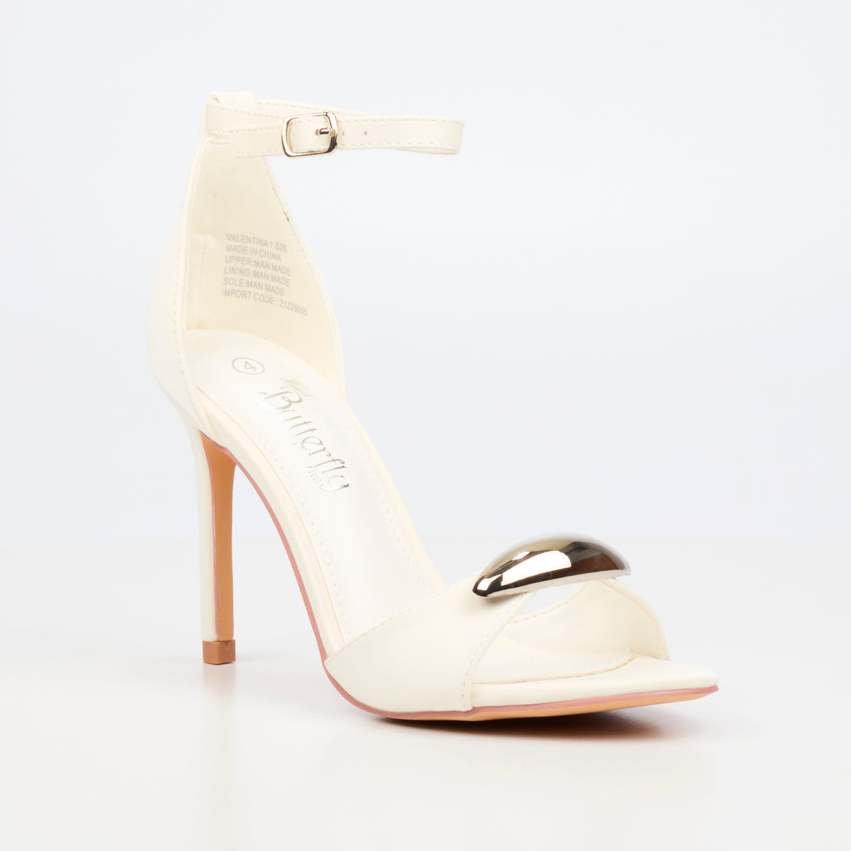Butterfly Feet Valentina 1 High Heels - White