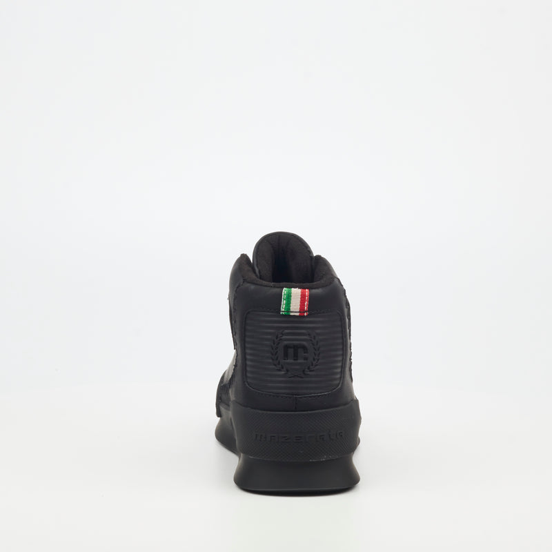 Mazerata Valentino 1 Nub SNeaker - Black (youth) footwear Mazerata   