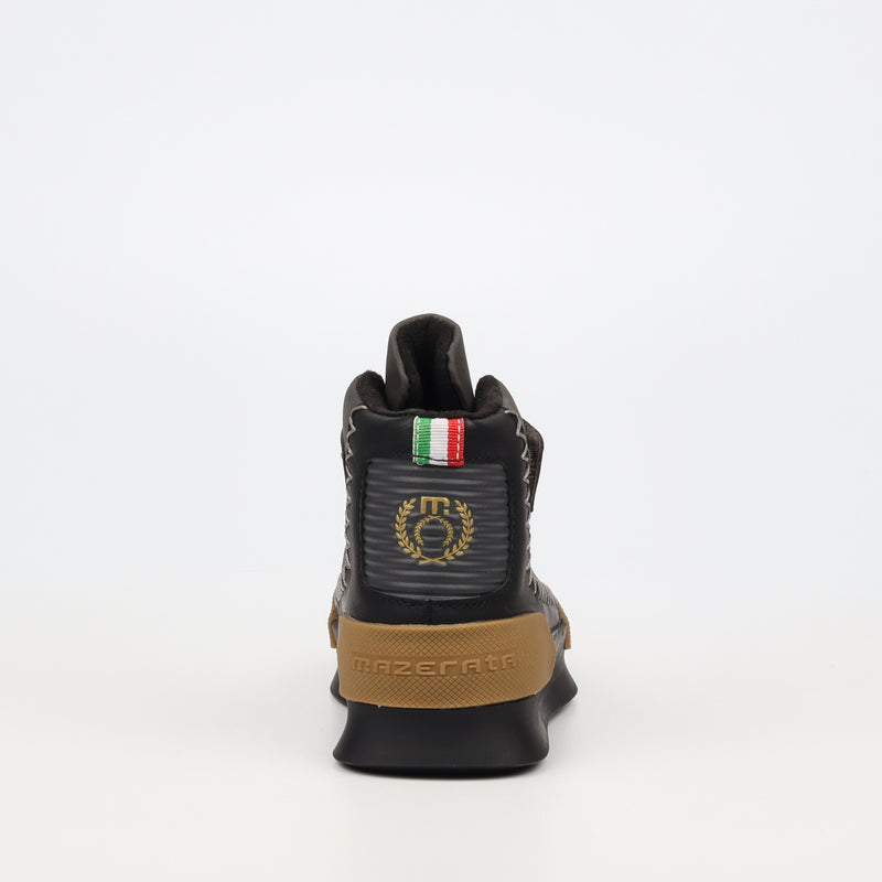 Mazerata Valentino 1 Nub Sneaker - Grey (kids) footwear Mazerata   