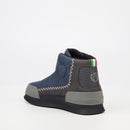 Mazerata Valentino 1 Nub Sneaker - Navy (youth) footwear Mazerata   