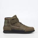 Mazerata Valentino 1 Print Sneaker - Olive