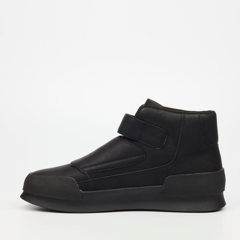 Mazerata Valentino 26 Faux Nubuck Sneaker - Black footwear Mazerata