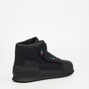 Mazerata Valentino 26 Faux Nubuck Sneaker - Black footwear Mazerata