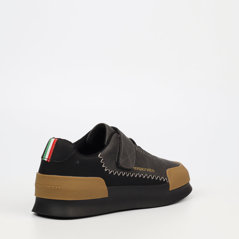Mazerata Valentino 3 Faux Nubuck Sneaker - Grey footwear Mazerata   
