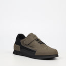 Mazerata Valentino 3 Faux Nubuck Sneaker - Olive footwear Mazerata   