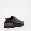 Mazerata Valentino 3 Faux Nubuck Sneaker - Olive footwear Mazerata   