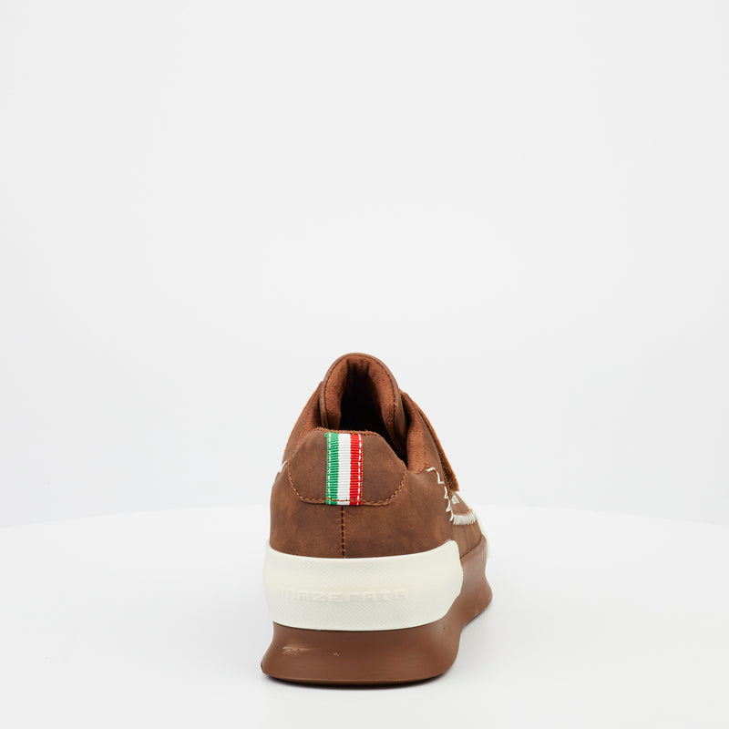 Mazerata Valentino 6 Faux Nubuck - Chocolate footwear Mazerata   