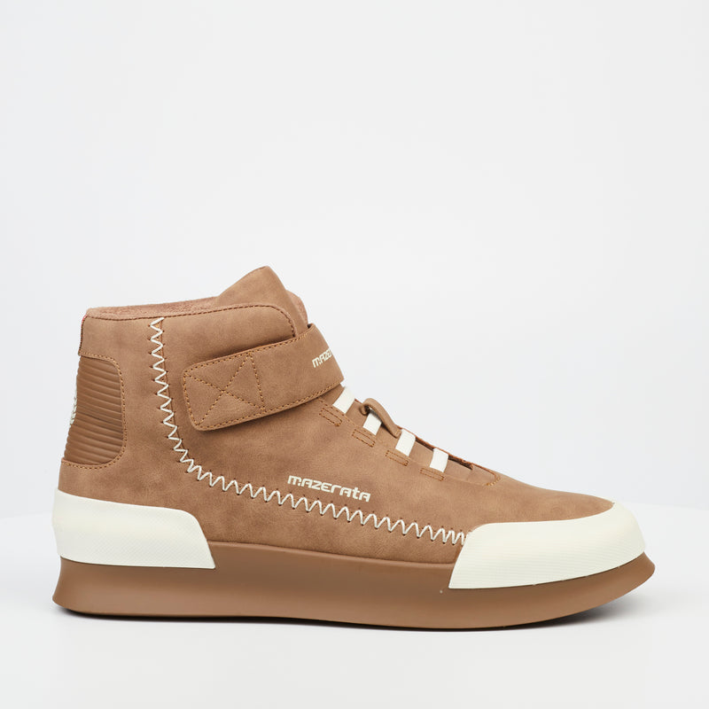 Mazerata Valentino 7 Faux Nubuck - Tan footwear Mazerata   