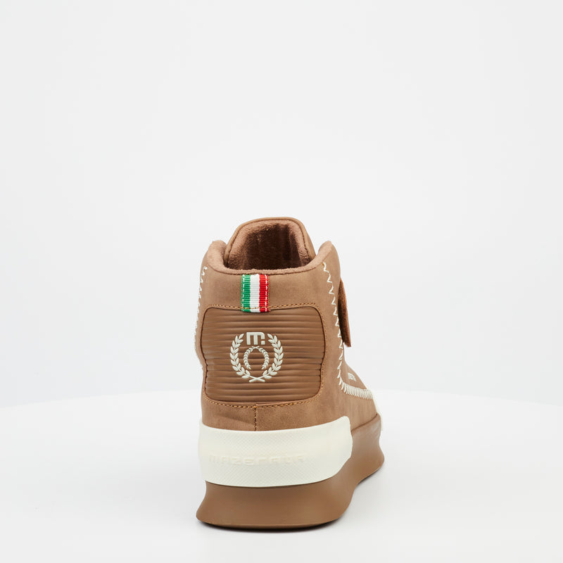 Mazerata Valentino 7 Faux Nubuck - Tan footwear Mazerata   