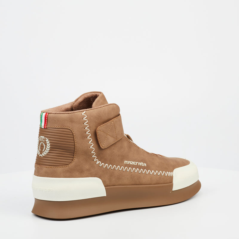 Mazerata Valentino 7 Faux Nubuck - Tan footwear Mazerata   