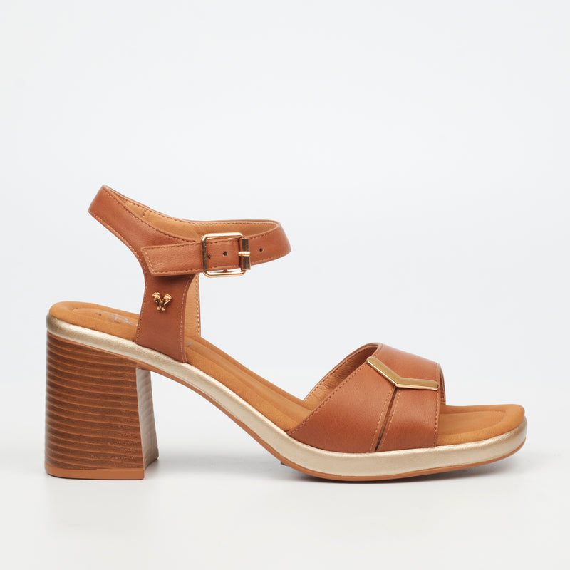 Butterfly Feet Vanda 1 Heel - Tan