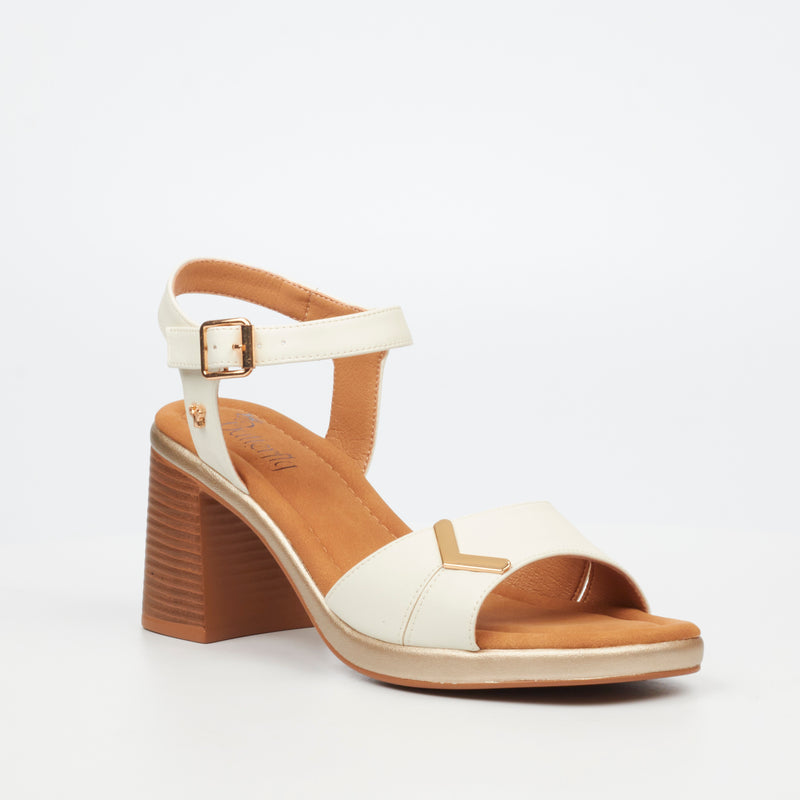 Butterfly Feet Vanda 1 Heel - White