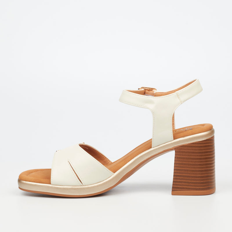 Butterfly Feet Vanda 1 Heel - White