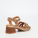 Butterfly Feet Vanda 2 Heel - Leopard footwear Butterfly Feet