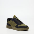 Urbanart Vector 1 Faux Nubuck Sneaker - Olive footwear UBRT