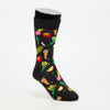 Happy Socks Veggie Sock - Black accessories External