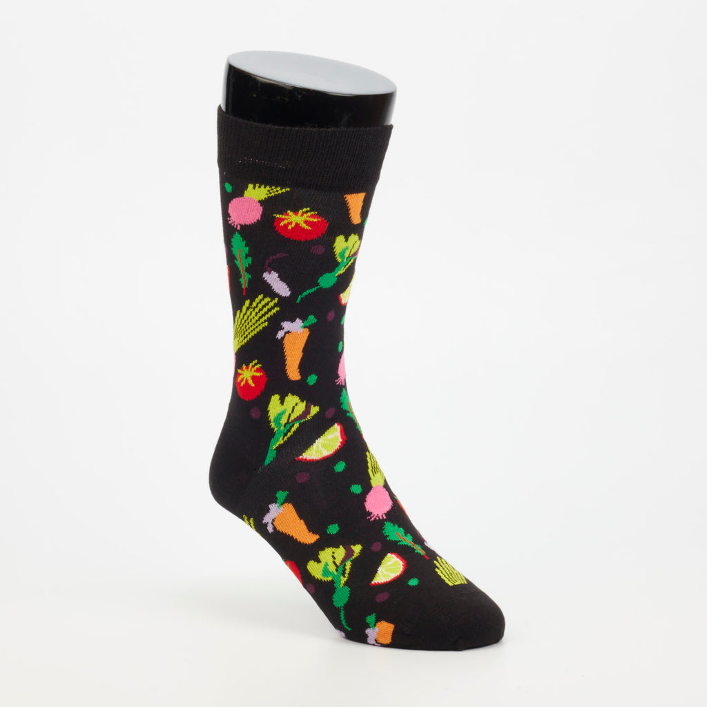 Happy Socks Veggie Sock - Black accessories External