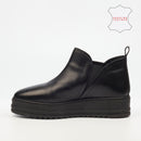 Nicci Tyler Veniz 1 Handcrafted Leather Ankle Boot - Black footwear Nicci Tyler