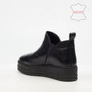 Nicci Tyler Veniz 1 Handcrafted Leather Ankle Boot - Black footwear Nicci Tyler