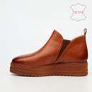 Nicci Tyler Veniz 1 Handcrafted Leather Ankle Boot - Tan footwear Nicci Tyler