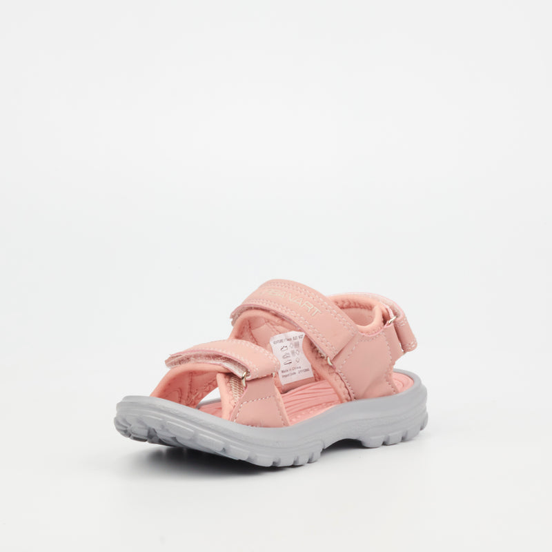 Urbanart Venture 1 Faux Nubuck Sandal - Pink (Youth) footwear Urbanart   