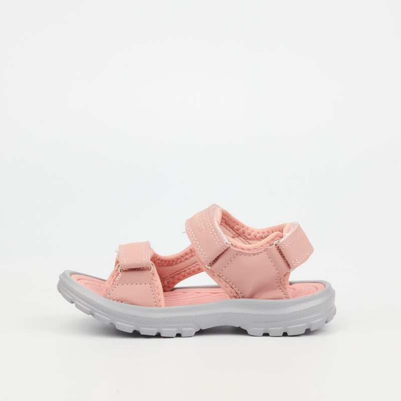 Urbanart Venture 1 Faux Nubuck Sandal - Pink (Kids) footwear Urbanart   