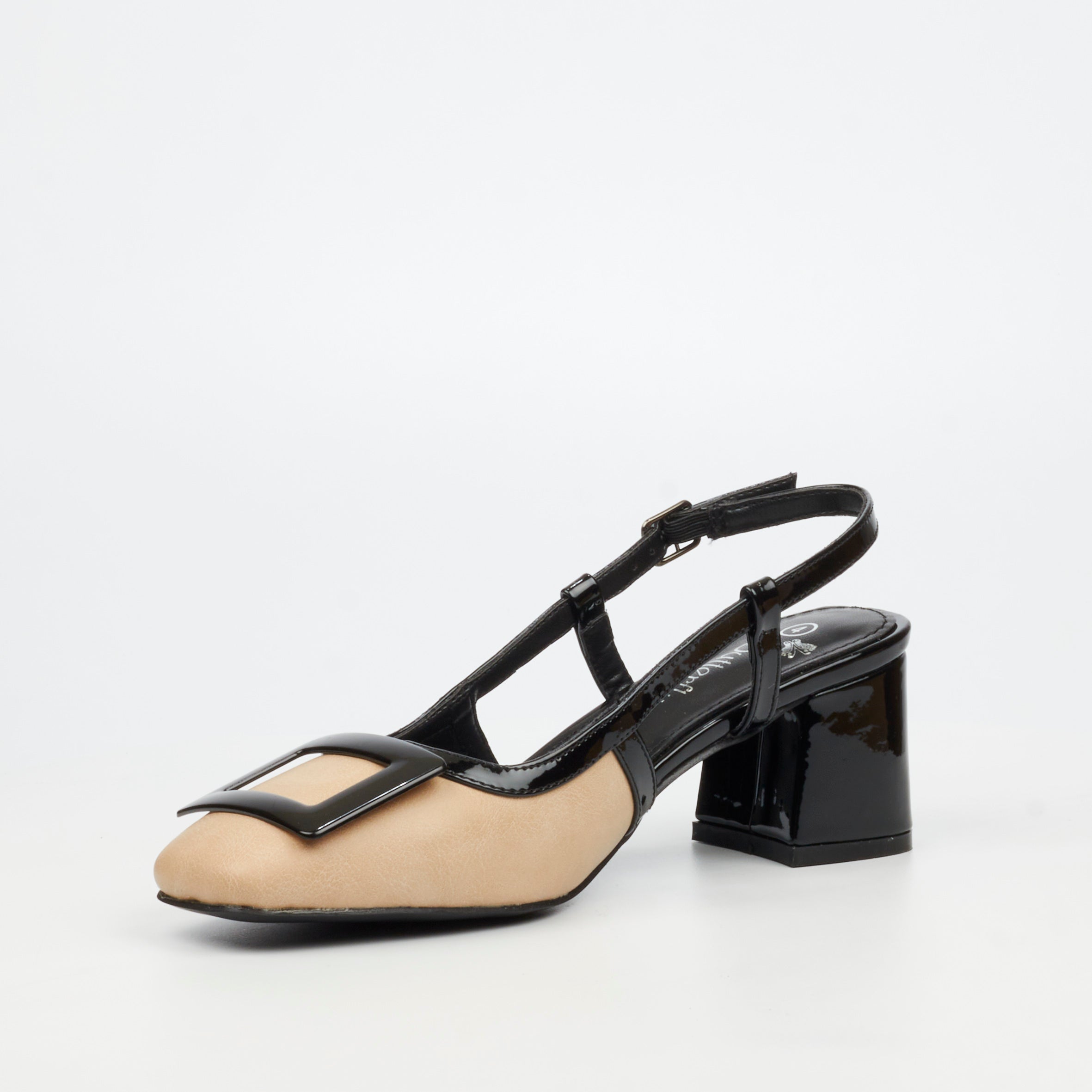 Butterfly Feet Verity 1 Heel - Beige footwear Butterfly Feet