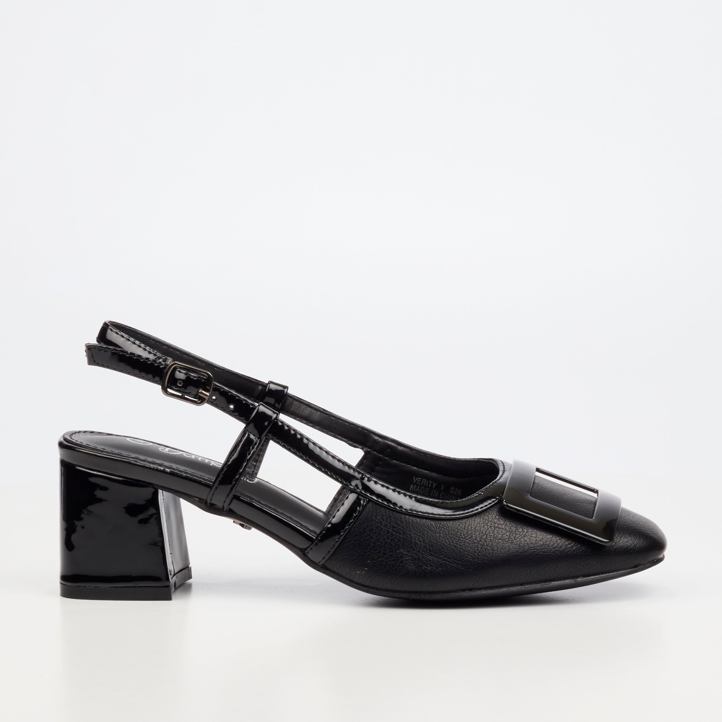 Butterfly Feet Verity 1 Heel - Black footwear Butterfly Feet
