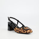 Butterfly Feet Verity 1 Heel - Leopard