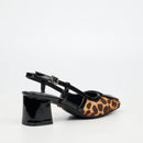 Butterfly Feet Verity 1 Heel - Leopard