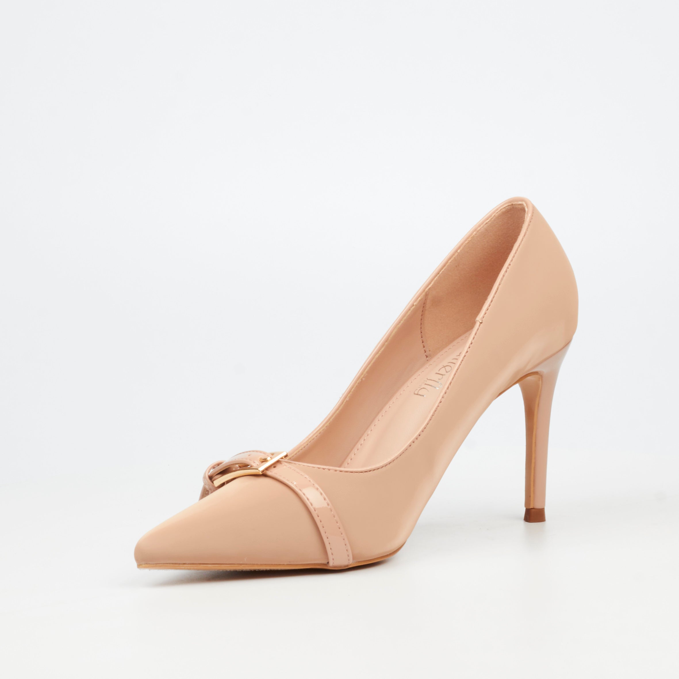 Butterfly Feet Vernice 1 Court - Beige footwear Butterfly Feet