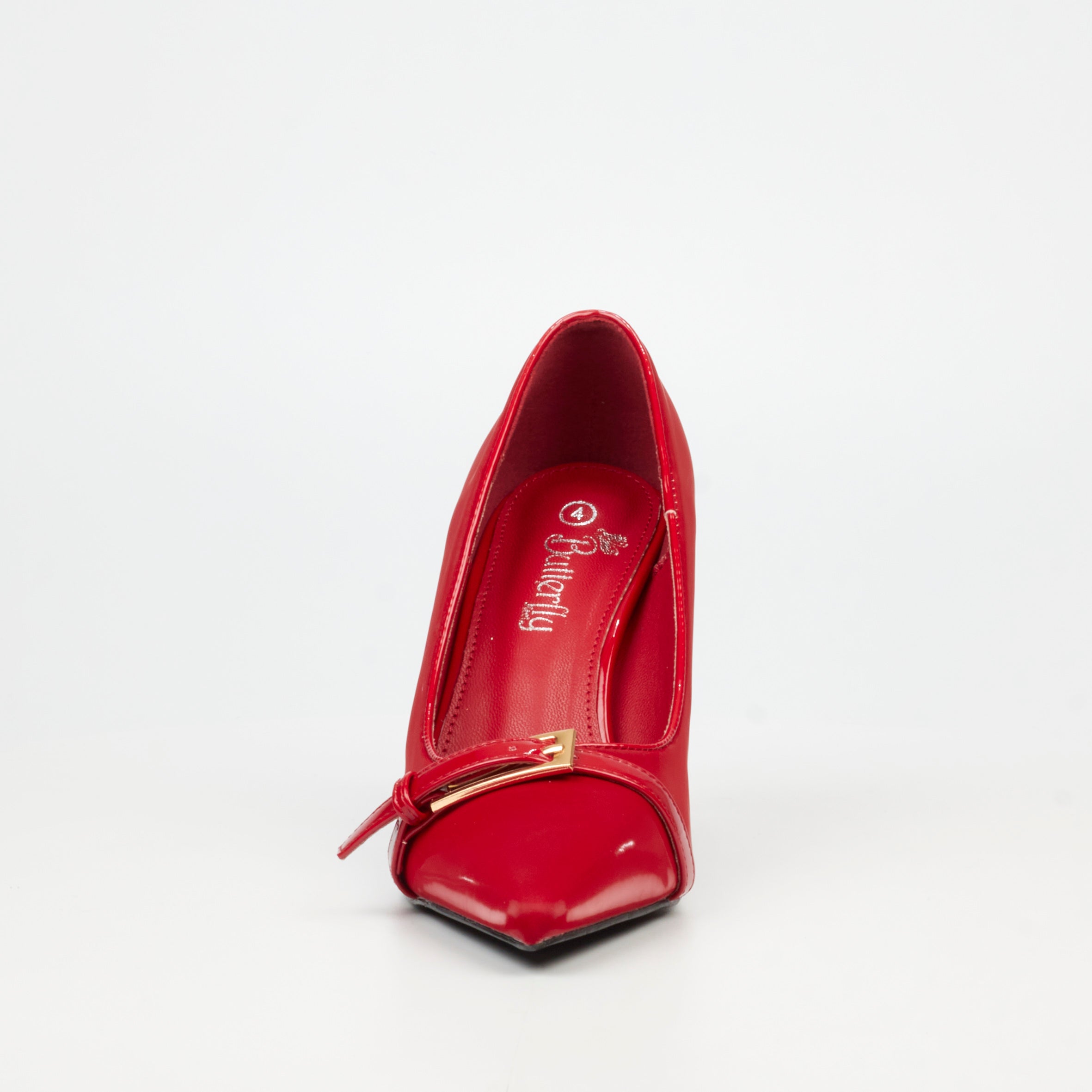Butterfly Feet Vernice 1 Court - Red footwear Butterfly Feet