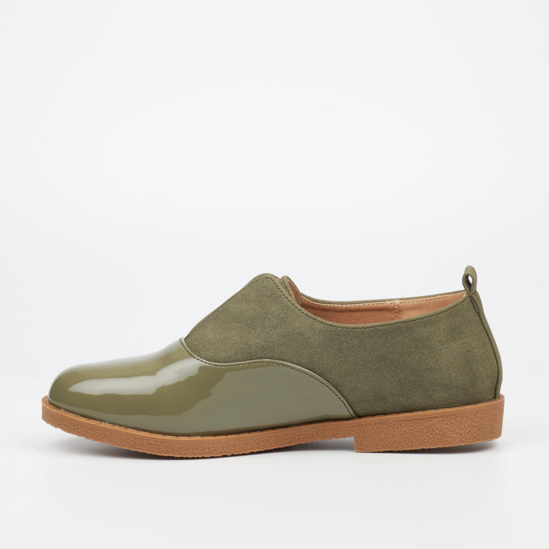 Viabeach Vespa 20 Loafer - Olive footwear Viabeach   