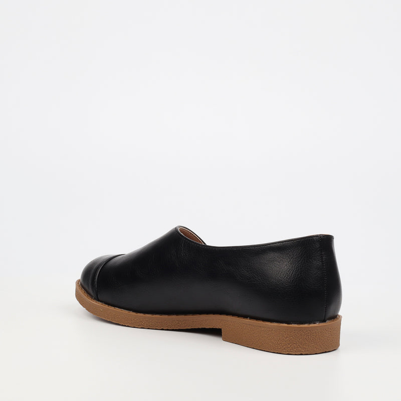 Viabeach Vespa 22 Casual Shoe - Black footwear Viabeach   