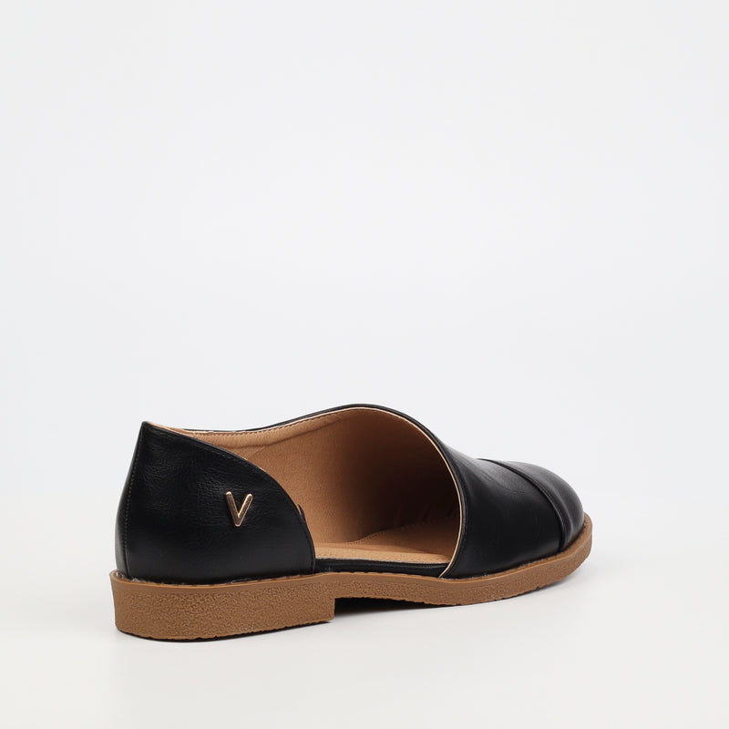 Viabeach Vespa 22 Casual Shoe - Black footwear Viabeach   