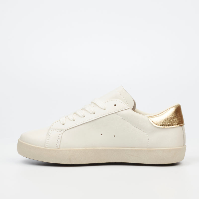 Miss Black Veta 1 Sneaker - Gold footwear Miss Black