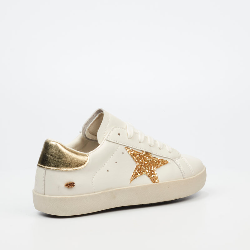 Miss Black Veta 1 Sneaker - Gold footwear Miss Black