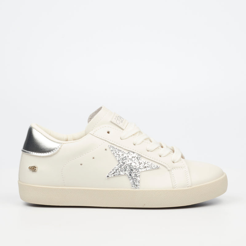 Miss Black Veta 1 Sneaker - Silver footwear Miss Black