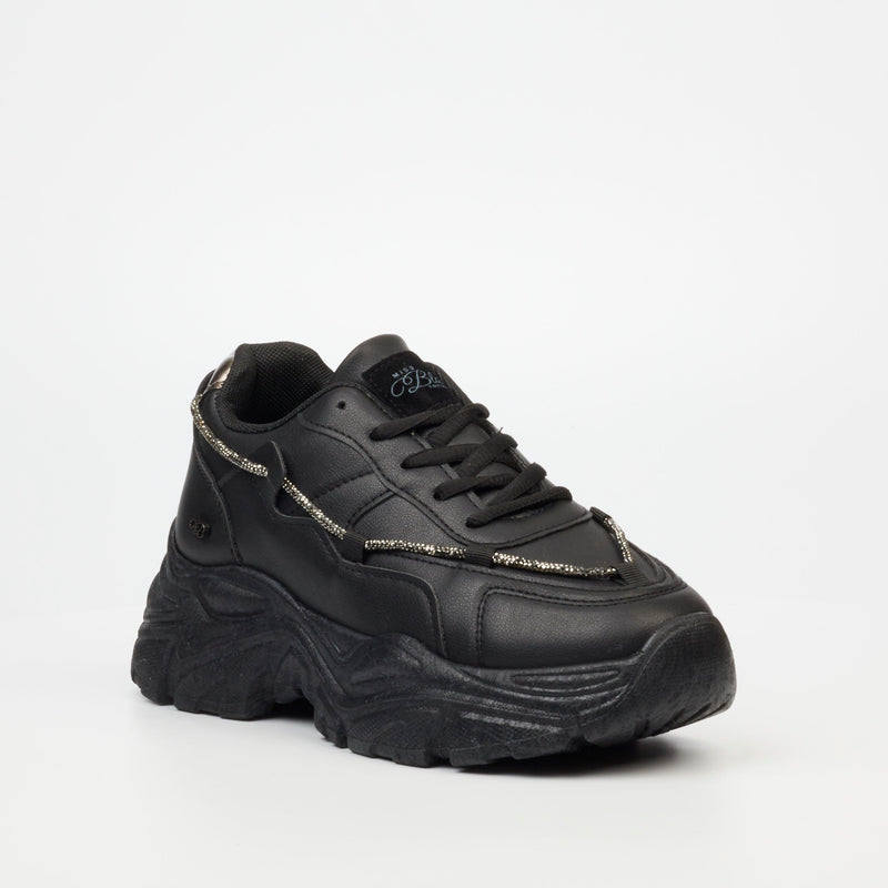 Miss Black Vetto 1 Sneaker - Black footwear Miss Black   